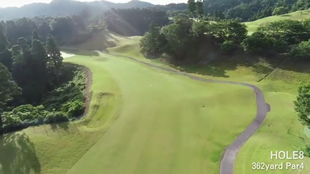 HOLE8　空撮動画